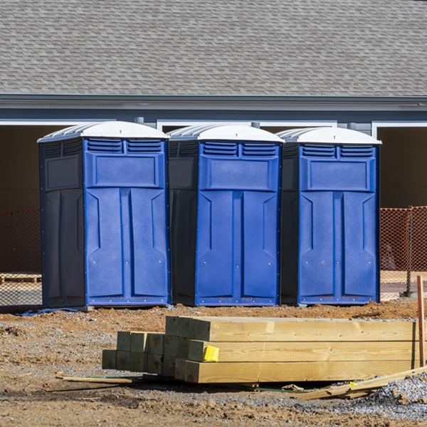 do you offer hand sanitizer dispensers inside the porta potties in Catawba VA